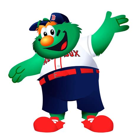 Boston red sox mascots wally the green monster